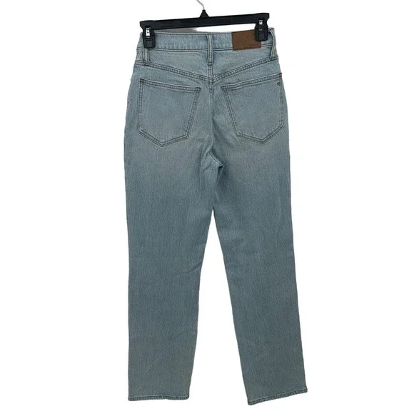 Madewell Women's The Perfect Vintage Straight Jean in Westanna Wash size 24 - Picture 3 of 7